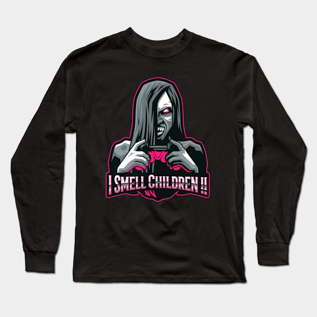 I Smell Children Zombie Halloween Costumes 2020 Long Sleeve T-Shirt by Dody